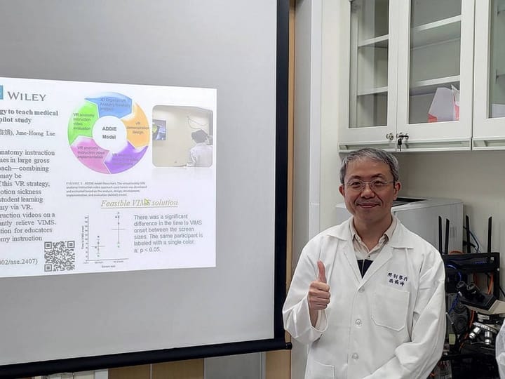 在虛擬與現實之間：張銘峰教授的醫學教育革新